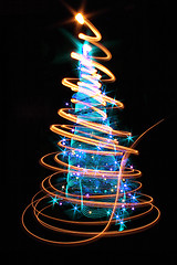 Image showing color christmas tree