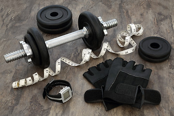 Image showing Weight Training Equipment