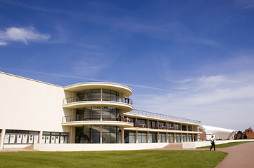 Image showing Art-deco balcony