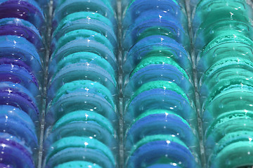 Image showing color macaroons background