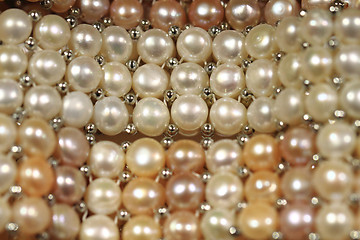 Image showing luxury pearl texture