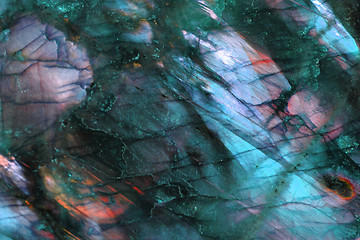 Image showing labradorite mineral background