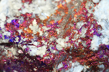 Image showing chalcopyrite mineral background