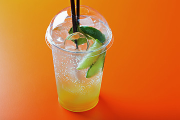 Image showing Cucumber lemonade