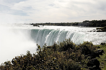 Image showing Niagara falls, Canadian site.