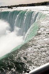 Image showing Closeup of the Canadian Falls.