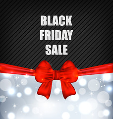 Image showing Advertising Background for Black Friday Sales