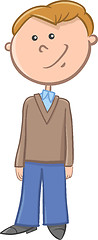 Image showing boy character cartoon illustration