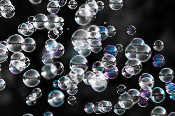 Image showing Soap bubbles