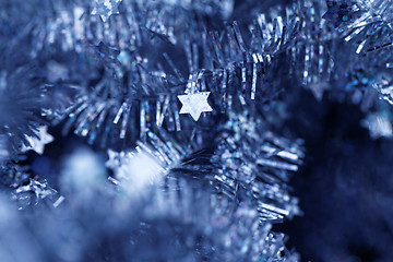 Image showing Tinsel. Christmas decoration.