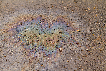 Image showing Oil spill 