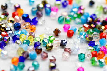 Image showing Glass beads