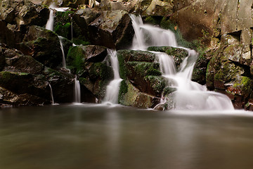 Image showing Beautiful waterfall