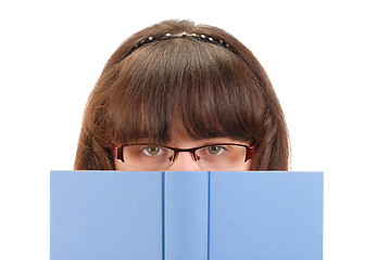 Image showing Girl with Book