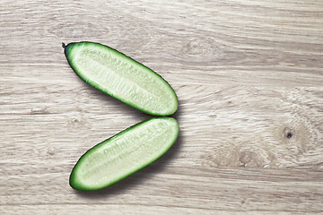 Image showing Cucumber arrow