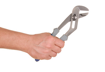 Image showing Hand and Tool