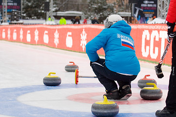 Image showing Curling player V. Telezhkin