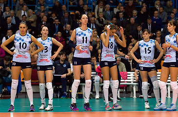 Image showing Kazan team players on timeout