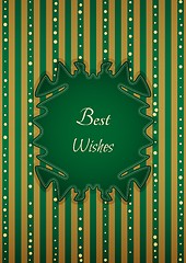 Image showing motivation retro best wishes sticker