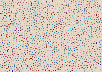 Image showing background with color dots