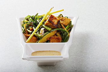Image showing Tofu meal