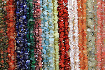 Image showing natural color gems background 