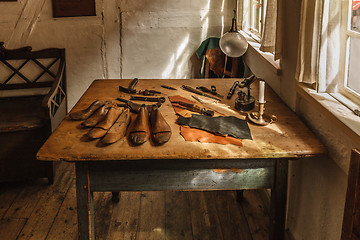 Image showing shoe repair