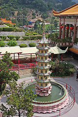 Image showing Chinese temple pagoda