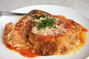 Image showing Lasagna