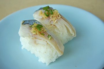 Image showing Japanese sushi