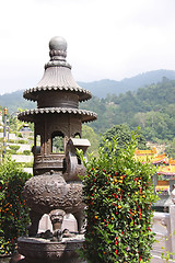 Image showing Chinese temple offerings