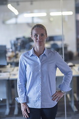 Image showing portrait of casual business woman at office