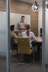 Image showing startup business team on meeting