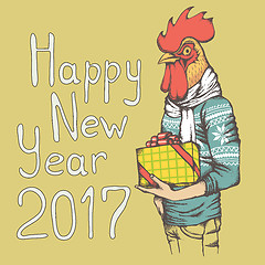 Image showing Rooster vector illustration