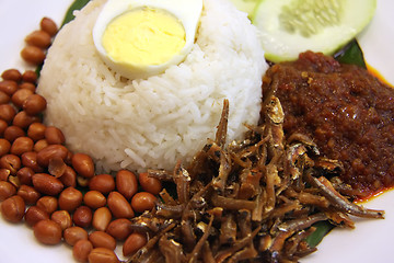 Image showing Nasi lemak