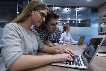 Image showing startup business team on meeting