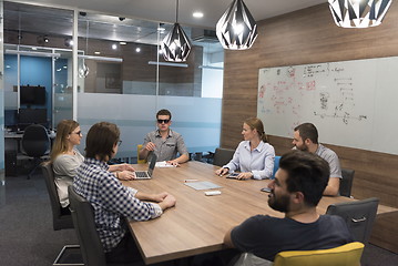 Image showing startup business team on meeting