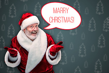 Image showing happy, smiling Santa Claus.