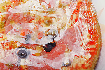 Image showing Frozen pizza