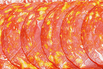 Image showing Sliced corned beef
