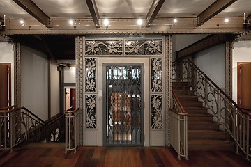 Image showing Decoraive Elevator closeup