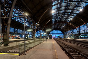 Image showing Railway station interior