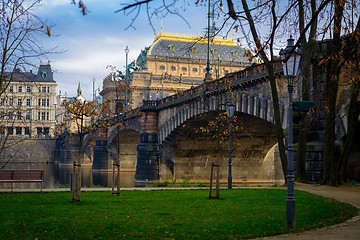 Image showing Prague morning Czech Republic
