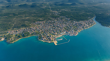 Image showing Croatia aerial view