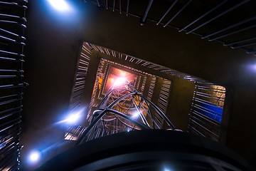 Image showing Clock tower interior