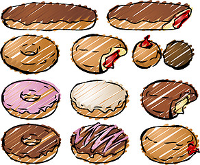 Image showing Donut illustration