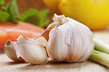 Image showing Garlic