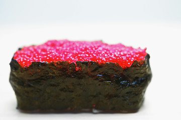 Image showing Tobiko sushi