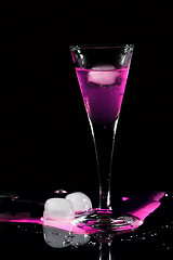 Image showing Pink drink