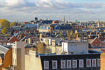 Image showing London Rooftop View